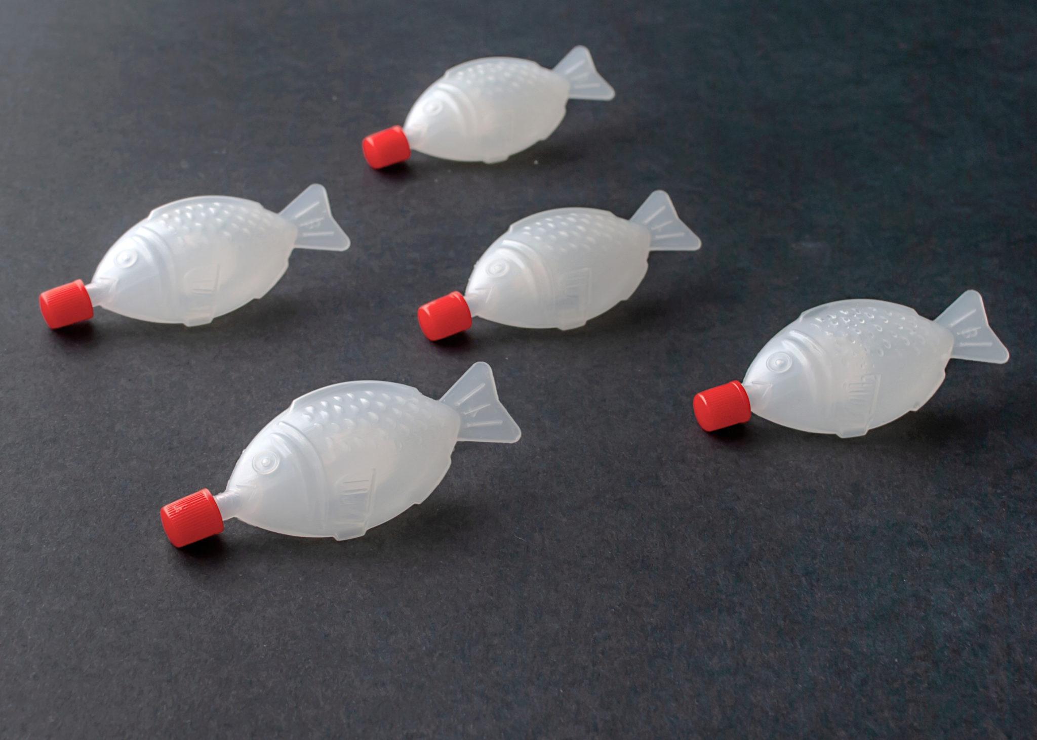 Mini Fish Shaped Soy Sauce Travel Individual Sized Containers